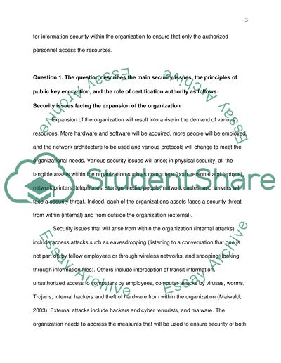 Network Security Assignment
