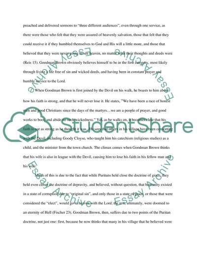 Massachusetts Puritans English Research Paper