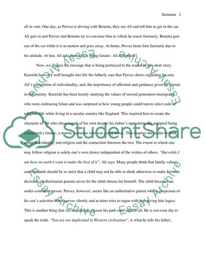 My Son the Fanatic by Hanif Kureishi