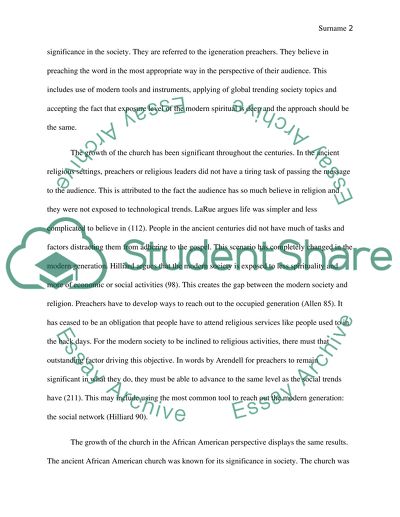 Post-Modern Preaching Issues