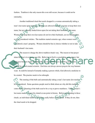 Response to The Lottery