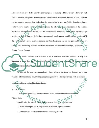 The Desire for Fitness