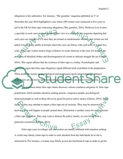 Rape cases in higher learning institutions