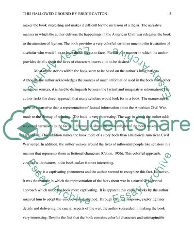 This Hallowed Ground by Bruce Catton