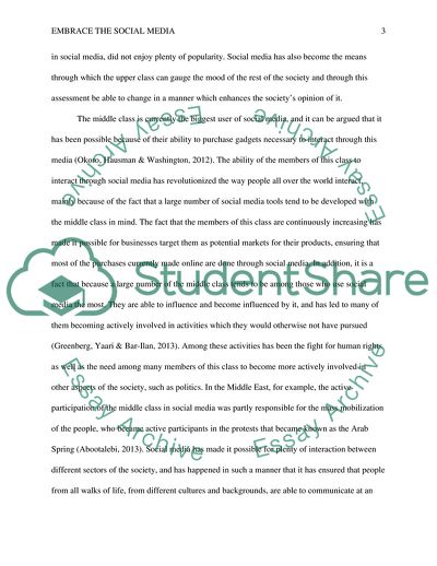 Embrace the Social Media