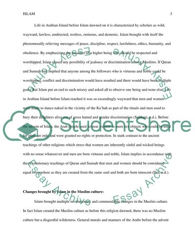 Life on Arabian Island before Islam