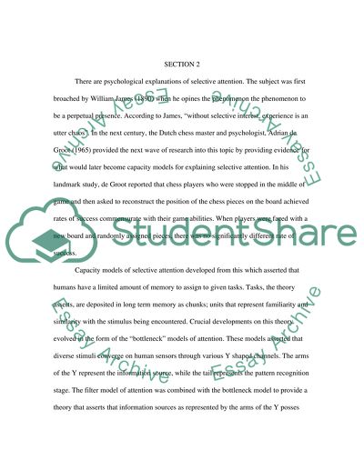 Illustrating a Personal Experience using a Psychological Concept