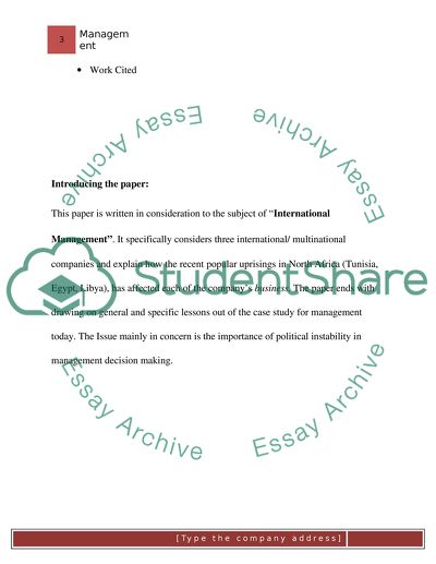 Popular Uprisings in the Middle East