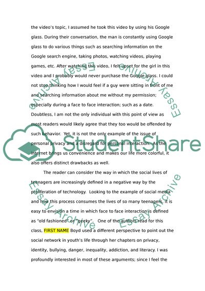 Final version of book review- The Social Lives of Networked Teens. New Haven, CT: Yale Press, 2014