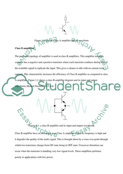 Theory of the experiment