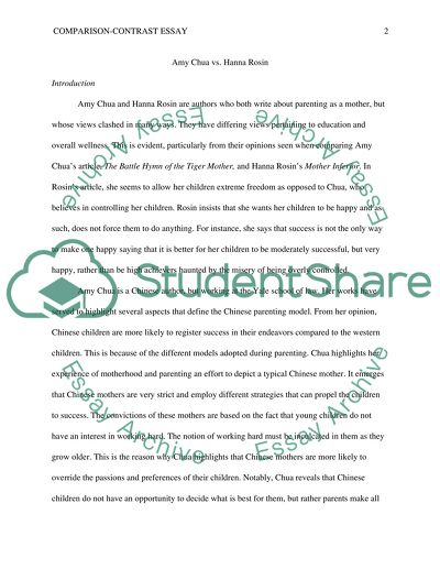 Amy Chuas The Battle Hymn of the Tiger Mother, and Hanna Rosins Mother Inferior