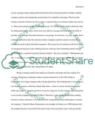 The Strategist: Be the Leader Your Business Needs