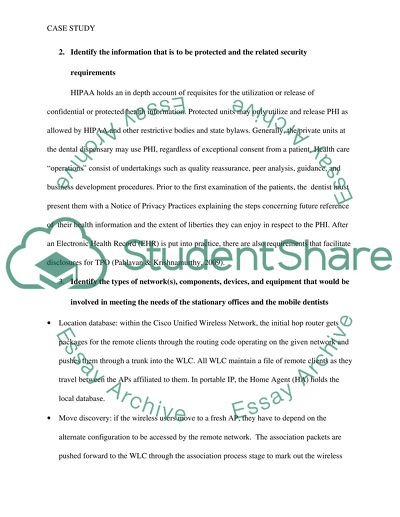 Case Study on network solution
