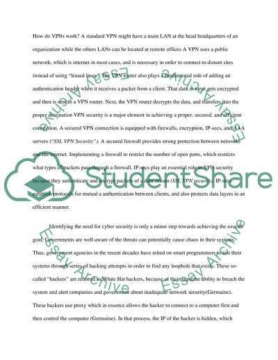 Network Security: a Vital Element in Todays Booming Commerce