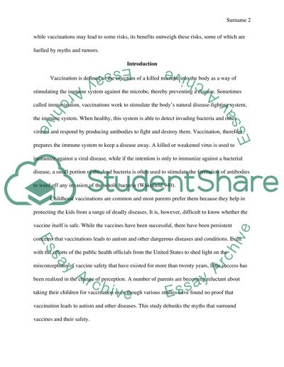 Dangers of Vaccinations