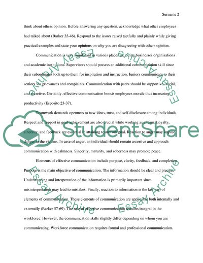 Interpersonal Communication