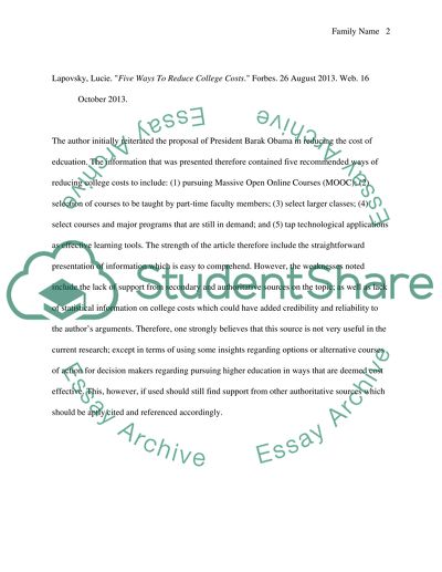 Is the Cost of College Too High