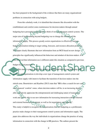 The Role of Accountants and Accounting Practices in Managing Contemporary Organisations