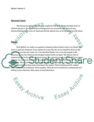 Pearl Harbor - American War Action Film