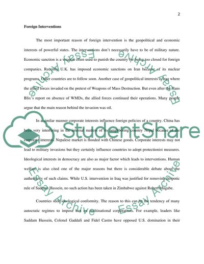 Major Issues of Nationalization