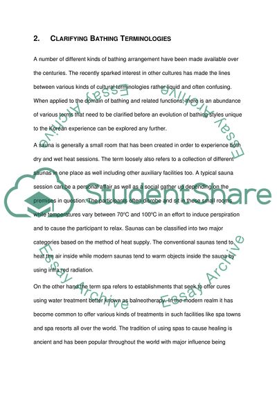 Spa Design History: Korean Spa Culture