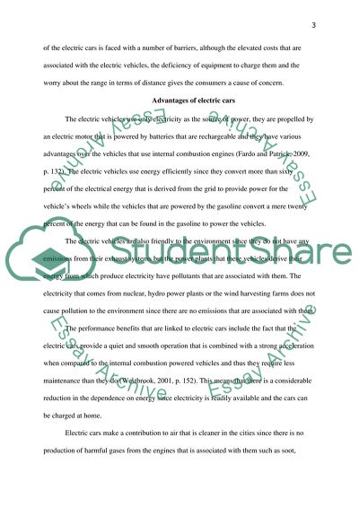 Advantages and Disadvantages of Electric Cars