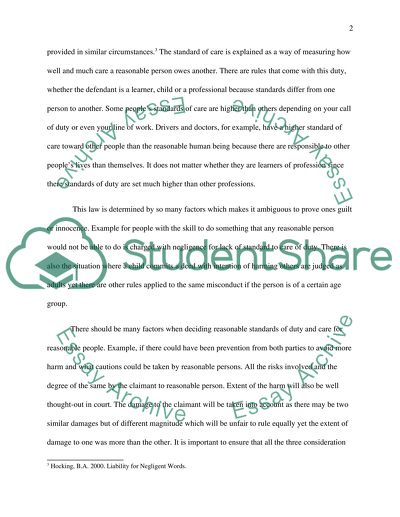 The Law on Recovery for Psychiatric Injury Caused by Negligence