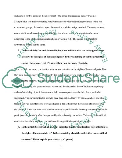 The Rights of Human Subjects