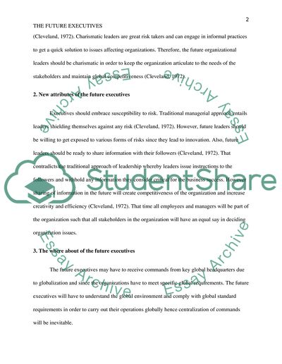 The Future Executives