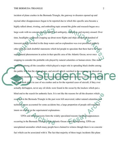 Definition of The Bermuda Triangle