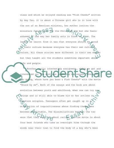 student of the year essay example