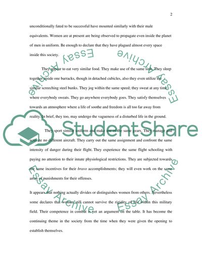 Should women be allowed to be drafted in the military