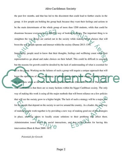 Afro-Caribbean Society - Student Enterprise Leadership