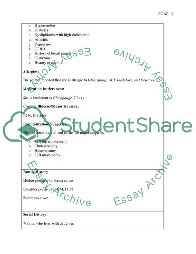 Pathophysiological Correlation of the Presentation