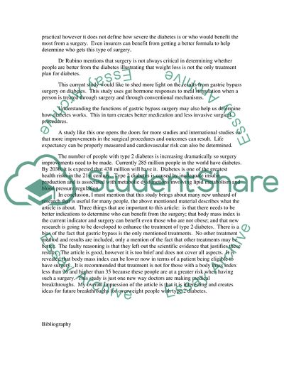 Gastric Bypass Surgery