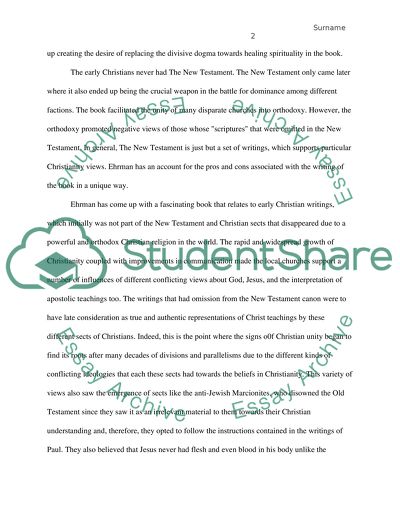 The Book Lost Christianities