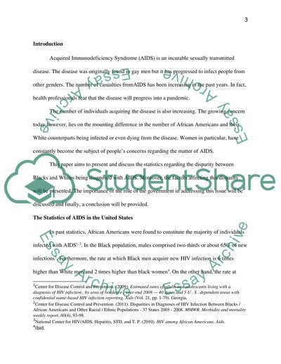 A Statistical Analysis of AIDS