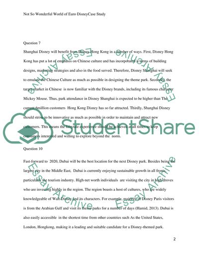 Disney case study