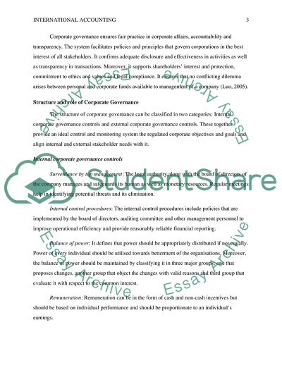 The Structure of Corporate Governance