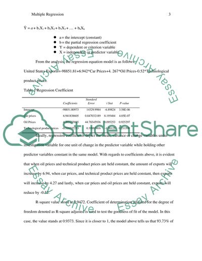 Multi line regression