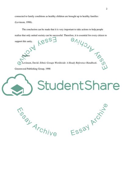 Socio-Economic Problems Facing Ethnic Groups in the United States