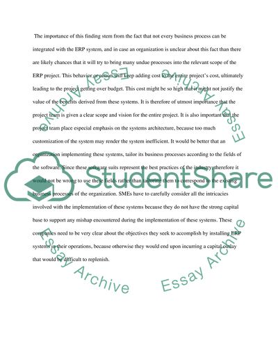 Factors that Medium-Sized Companies Need to Think Introducing ERP System