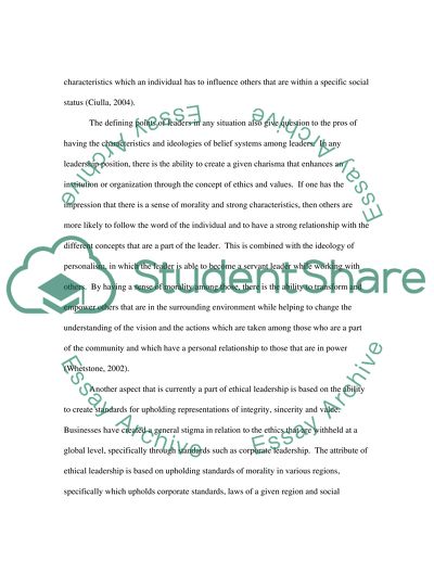 The Possibility of Ethical Leadership, Pro and Con