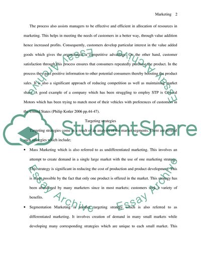 Diversifying the Market to Satisfy Customers Needs