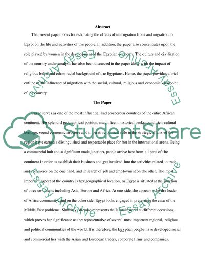 The Effect of Migration, Immigration, and Emigration on Religion, Women, and Minorities