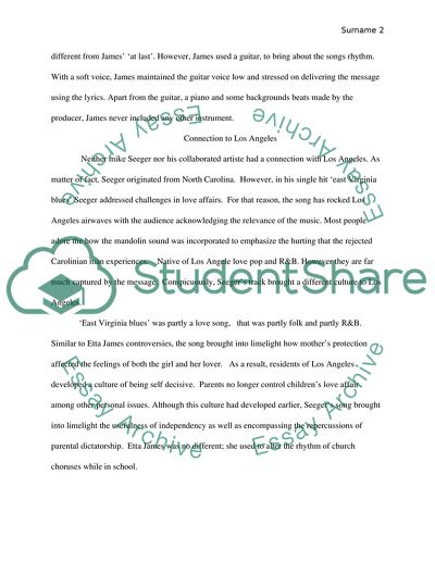 About The Singer Etta James and Mike Seeger