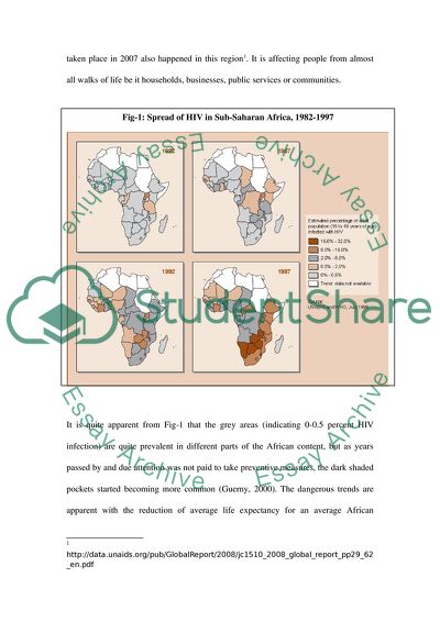 Africa: Seriousness of AIDS Virus