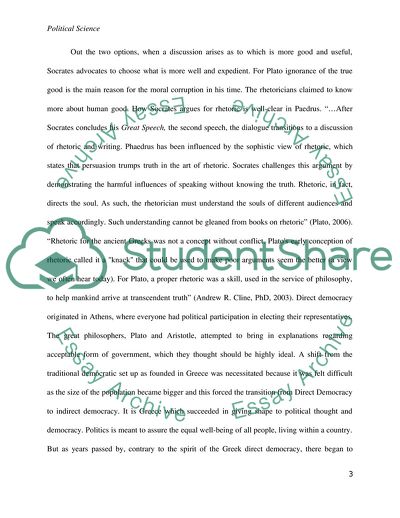 Socrates: Political Thought