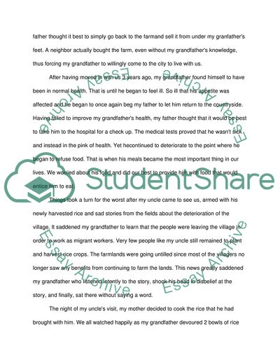 The Meal Problems within Family