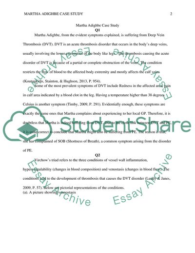 Deep Vein Thrombosis
